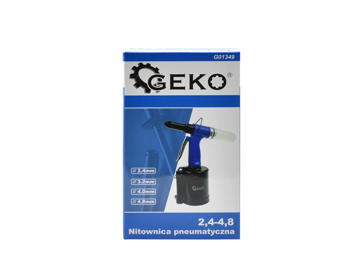 Presa pneumatica de pop-nituri 2.4 - 4.8mm Geko G01349