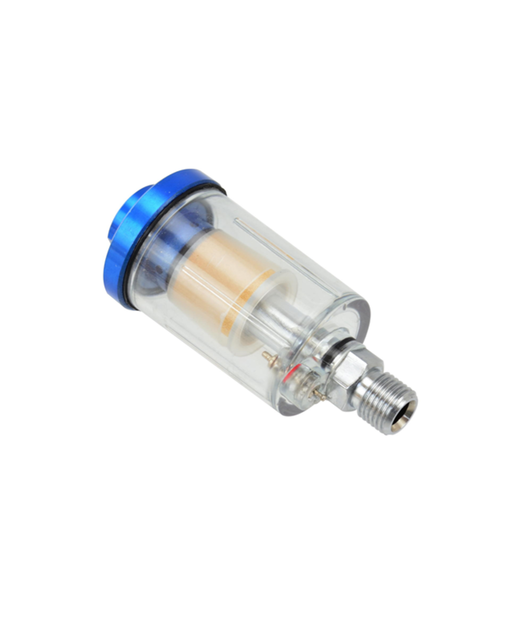 Filtru separator de apa pentru sculele pneumatice 1/4" Geko G01178 Filtru separator de apa pentru sculele pneumatice 1/4" Geko G01178