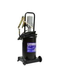 Pompa pneumatica de gresare vaselina 50:1 echipata cu recipient de 12 Kg Geko G01129 Pompa pneumatica de gresare vaselina 50:1 echipata cu recipient de 12 Kg Geko G01129