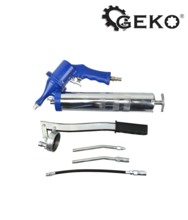 Set pistol pneumatic/manual pentru gresare vaselina 400ml Geko G01126