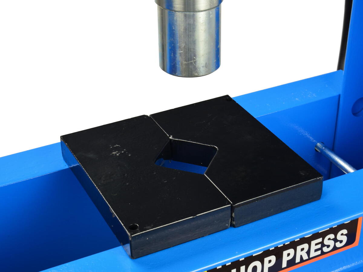 Presa hidraulica cu pompa dubla pentru atelier 30 tone Geko G02083 Presa hidraulica cu pompa dubla pentru atelier 30 tone Geko G02083