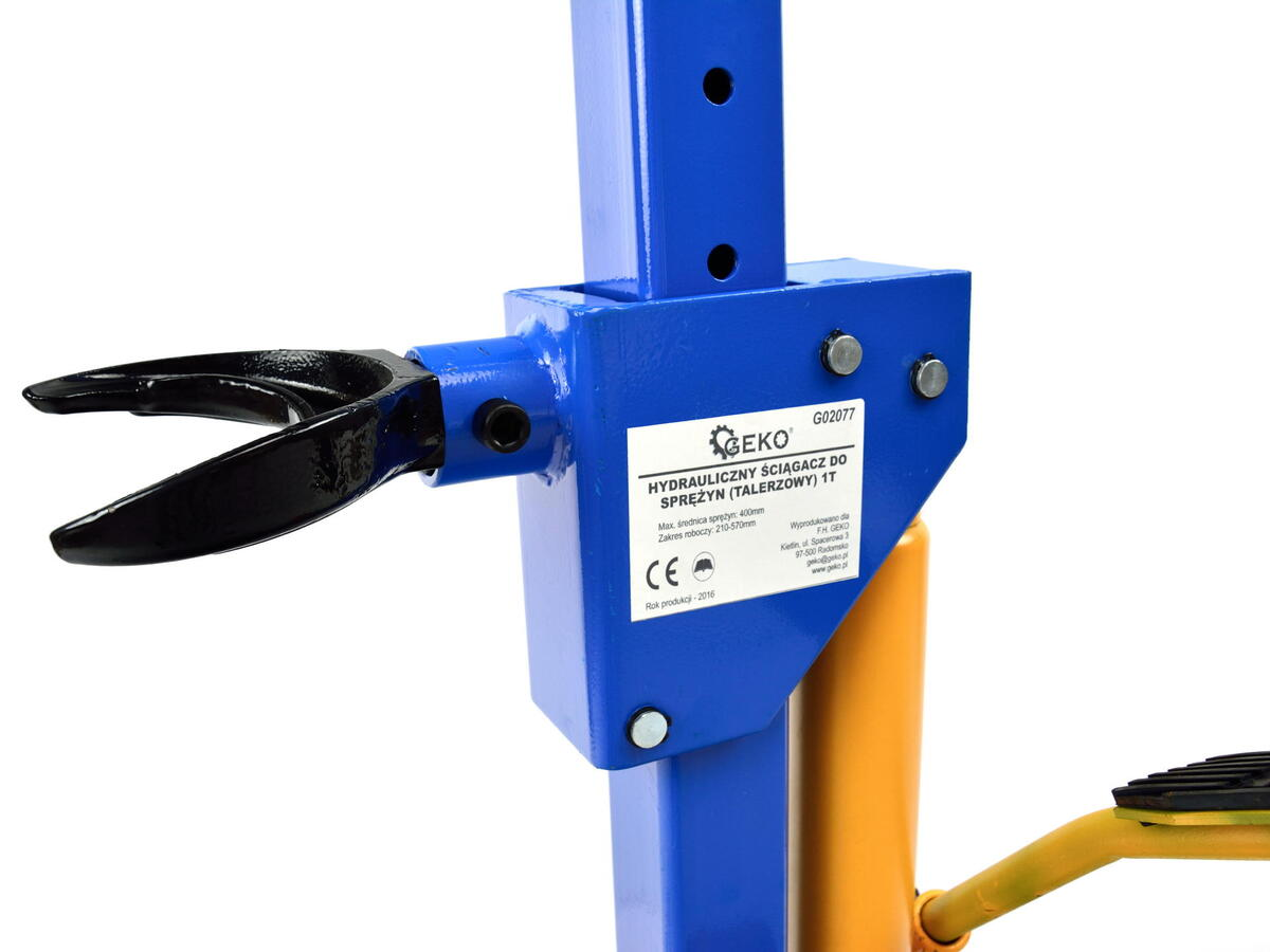 Presa hidraulica pentru comprimat arcuri cu falci 1 Tona GEKO G02077 Presa hidraulica pentru comprimat arcuri cu falci 1 Tona GEKO G02077