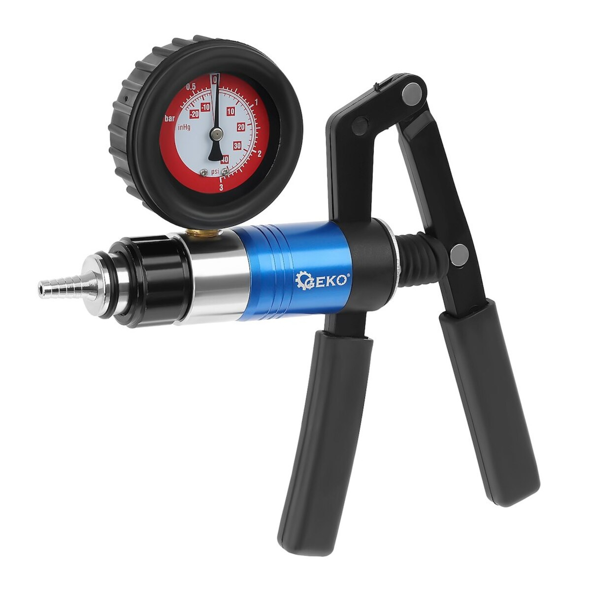 Trusa cu pistol presiune vacuum si aspiratie Geko G01155