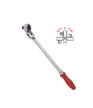 Antrenor clichet cu cap rabatabil la 180° de 1/2" cu 72 de dinti Genius Tools Antrenor clichet cu cap rabatabil la 180° de 1/2" cu 72 de dinti Genius Tools