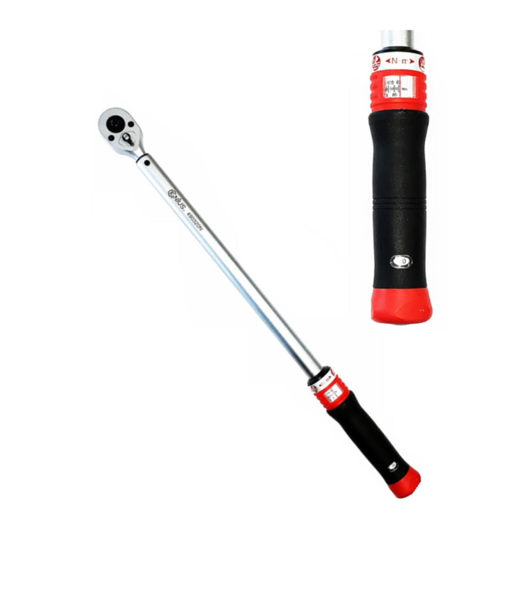 Cheie dinamometrica 1/2" 40 - 200Nm Genius Tools 490200N