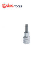 Bit Torx T-27 - 45mm cu tubulara 1/4" Genius Tools Bit Torx T-27 - 45mm cu tubulara 1/4" Genius Tools