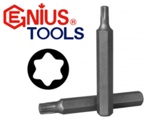 Bit Torx T-27 - 75mm Genius Tools Bit Torx T-27 - 75mm Genius Tools