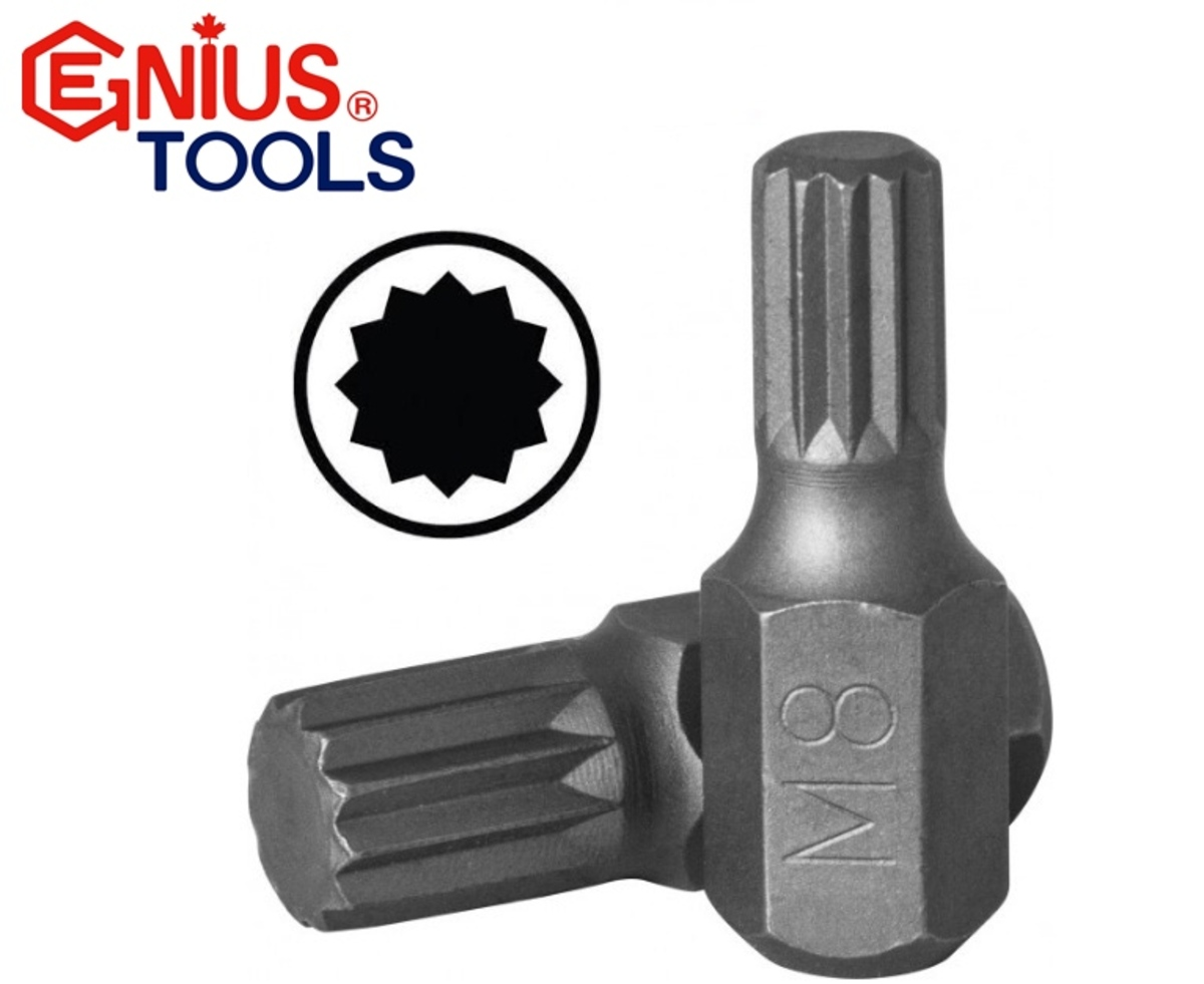 Bit XZN Spline M12 - 30mm Genius Tools Bit XZN Spline M12 - 30mm Genius Tools