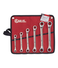 Chei inelare drepte cu clichet 8 - 19mm Genius Tools (6 piese) Chei inelare drepte cu clichet 8 - 19mm Genius Tools (6 piese)