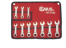 Mini chei combinate cu clichet 10 - 19mm Genius Tools (10 piese) Mini chei combinate cu clichet 10 - 19mm Genius Tools (10 piese)