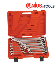 Trusa Chei combinate cu clichet 8 - 32mm Genius Tools (17 piese) GW-7617M Trusa Chei combinate cu clichet 8 - 32mm Genius Tools (17 piese) GW-7617M