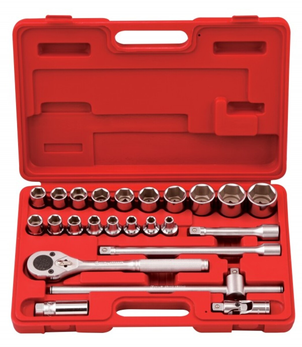 Trusa de scule si accesorii 1/2" V-Mark by Genius Tools 24 piese