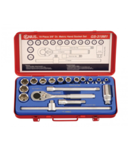 Trusa tubulare si accesorii 3/8" Genius Tools GS-318M1