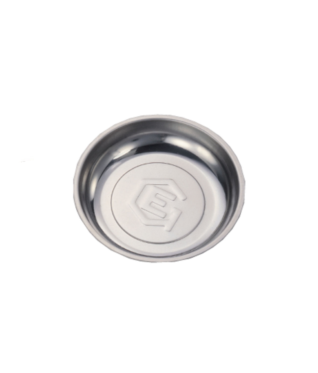 Tava magnetica rotunda profesionala 150x150x40mm Genius Tools