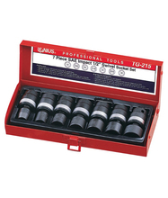 Set tubulare de impact 1/2" cardanice 13mm - 21mm Genius Tools Set tubulare de impact 1/2" cardanice 13mm - 21mm Genius Tools