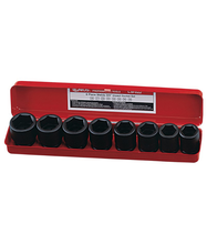 Set tubulare de impact profesionale 3/4" 26 - 38mm Genius Tools Set tubulare de impact profesionale 3/4" 26 - 38mm Genius Tools