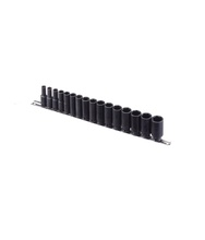 Set tubulare de impact lungi 3/8" 7mm - 22mm Genius Tools Set tubulare de impact lungi 3/8" 7mm - 22mm Genius Tools