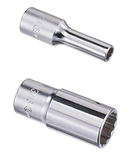 Tubulara lunga 3/8" - 12mm in 12 colturi Genius Tools Tubulara lunga 3/8" - 12mm in 12 colturi Genius Tools