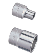 Tubulara scurta 1/2” - 24mm in 6 colturi Genius Tools Tubulara scurta 1/2” - 24mm in 6 colturi Genius Tools