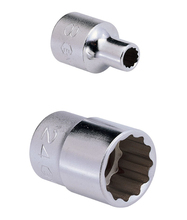 Tubulara scurta 1/2” - 15mm in 12 colturi Genius Tools Tubulara scurta 1/2” - 15mm in 12 colturi Genius Tools