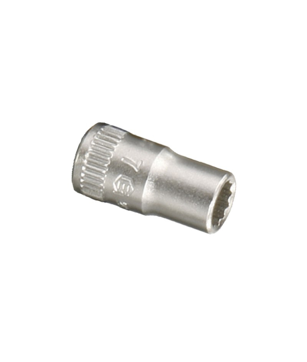 Cheie tubulara scurta 1/4" - 5.5mm in 12 colturi Genius Tools 2325055 Cheie tubulara scurta 1/4" - 5.5mm in 12 colturi Genius Tools 2325055