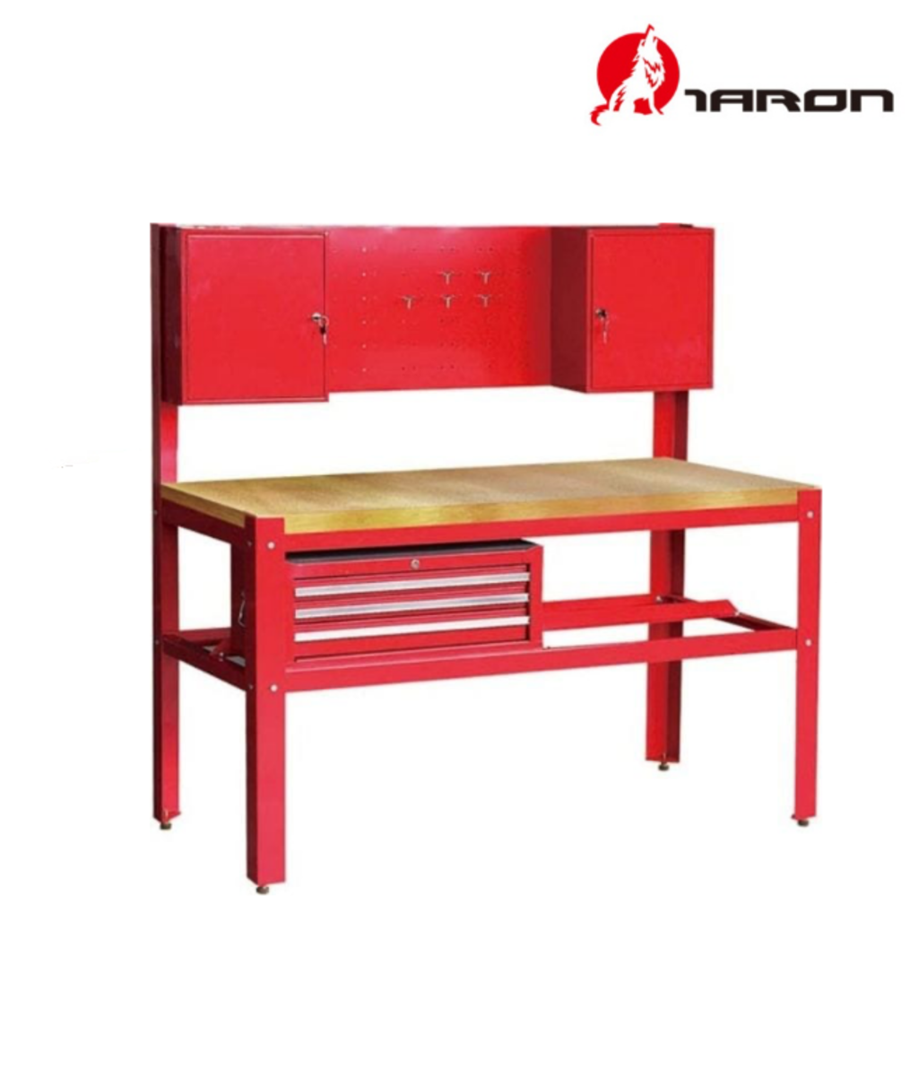 Banc de lucru cu blat de lemn profesional cu lada de scule Iaron Tools TSG5932C
