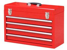 Lada metalica pentru scule cu 4 sertare si compartiment tip lada Lada metalica pentru scule cu 4 sertare si compartiment tip lada