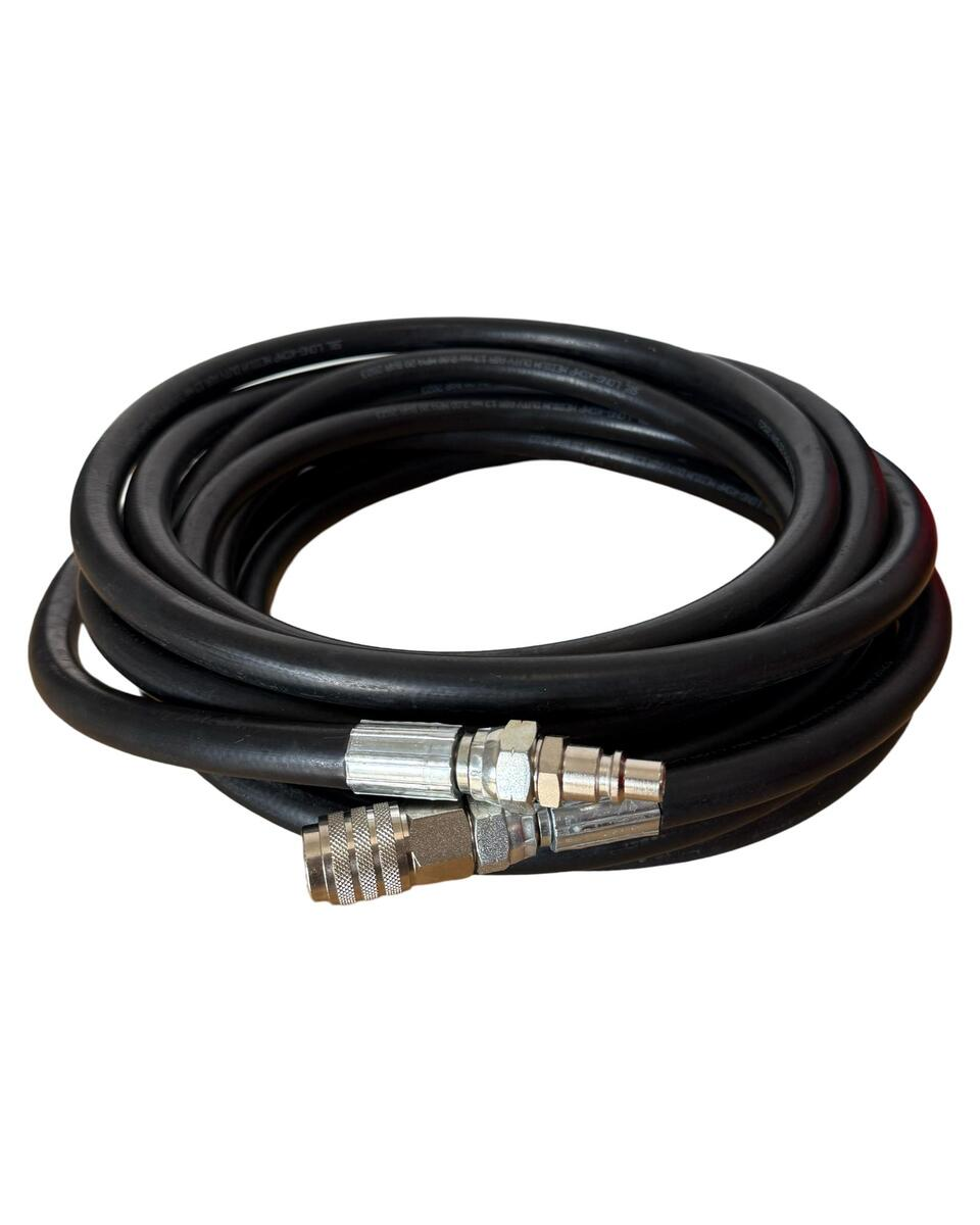 Furtun pentru vulcanizare camionare 13 x 16mm echipat cu cuple GIGANT 1/2"- 20 metri INDESO TOOLS IND-20251320