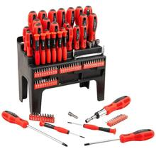 Set de surubenilete  biti 100 piese in suport de plastic JBC PRO TOOLS JBC-10100