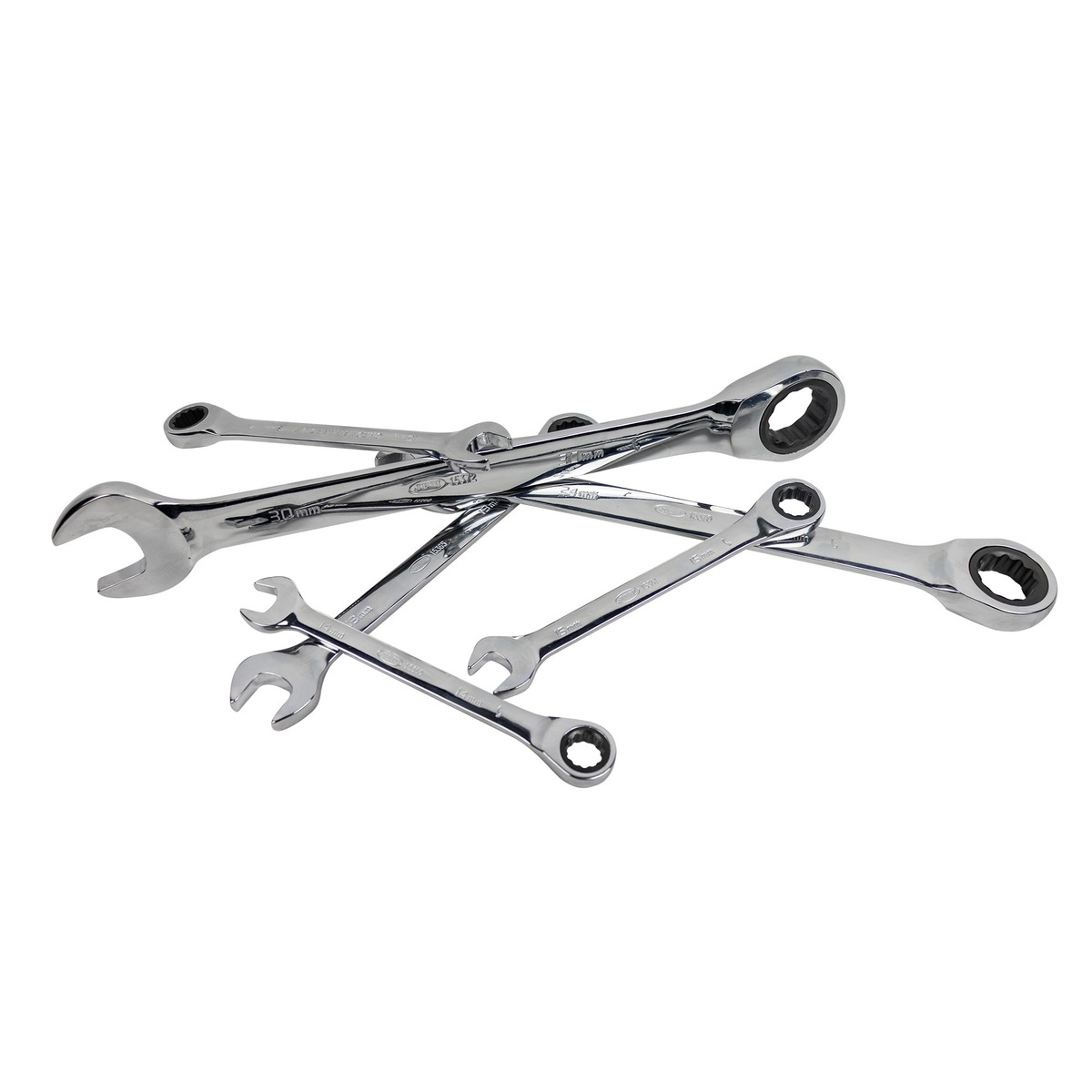 Set chei combinate cu clichet 6-32 mm 22piese JBM 54041