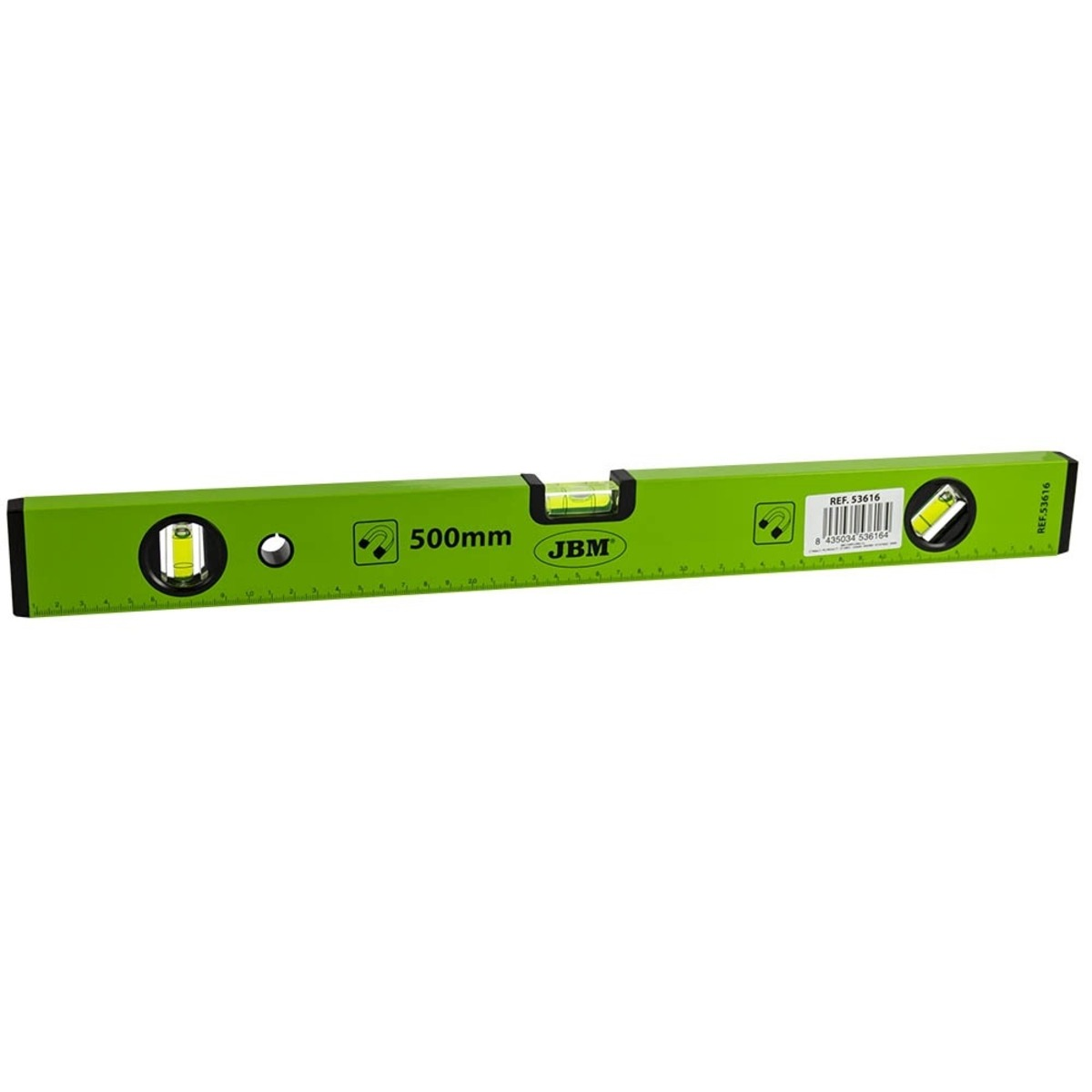 Nivela aluminiu magnetica cu 3 bule 600mm JBM 53617