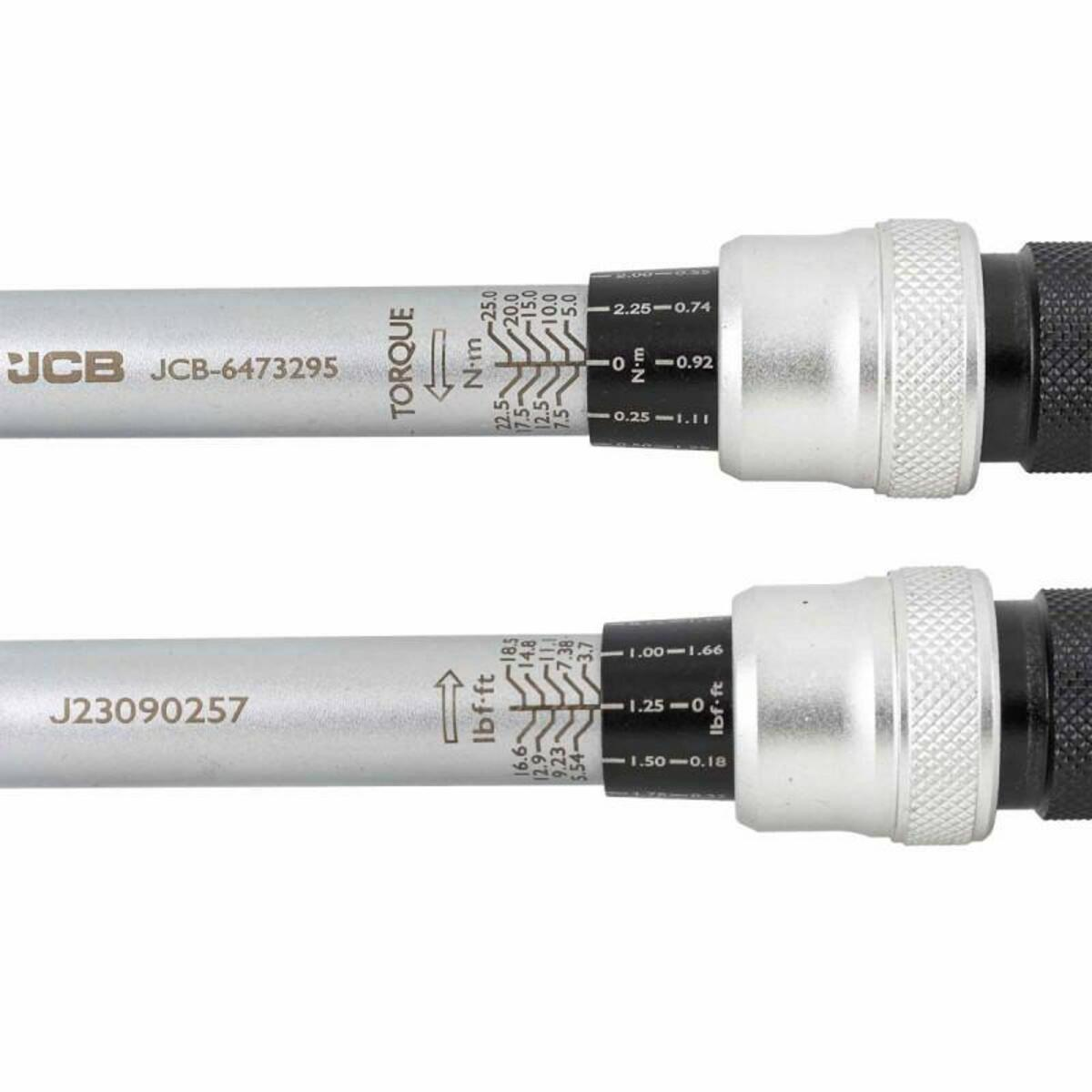 Cheie dinamometrica profesionala 3/8" 5 - 25 Nm JCB Tools JCB-6473295 Cheie dinamometrica profesionala 3/8" 5 - 25 Nm JCB Tools JCB-6473295