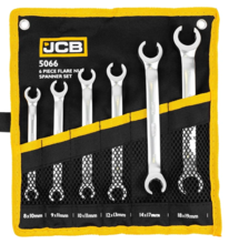 Chei inelare pentru conducte 8 - 19mm (6 piese) JCB TOOLS JCB-5066 Chei inelare pentru conducte 8 - 19mm (6 piese) JCB TOOLS JCB-5066