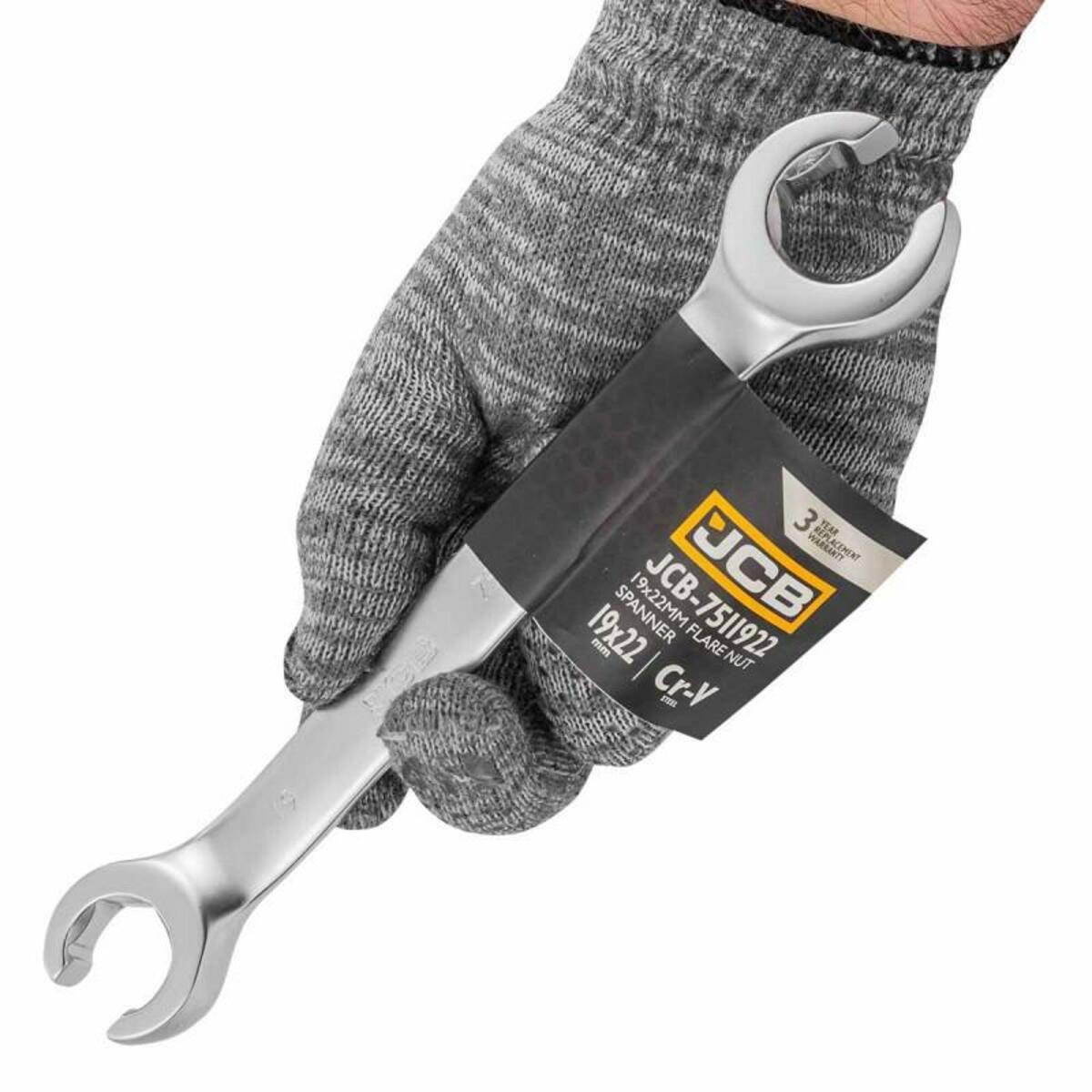 Cheie inelara pentru conducte 19 x 22mm JCB TOOLS JCB-7511922 Cheie inelara pentru conducte 19 x 22mm JCB TOOLS JCB-7511922