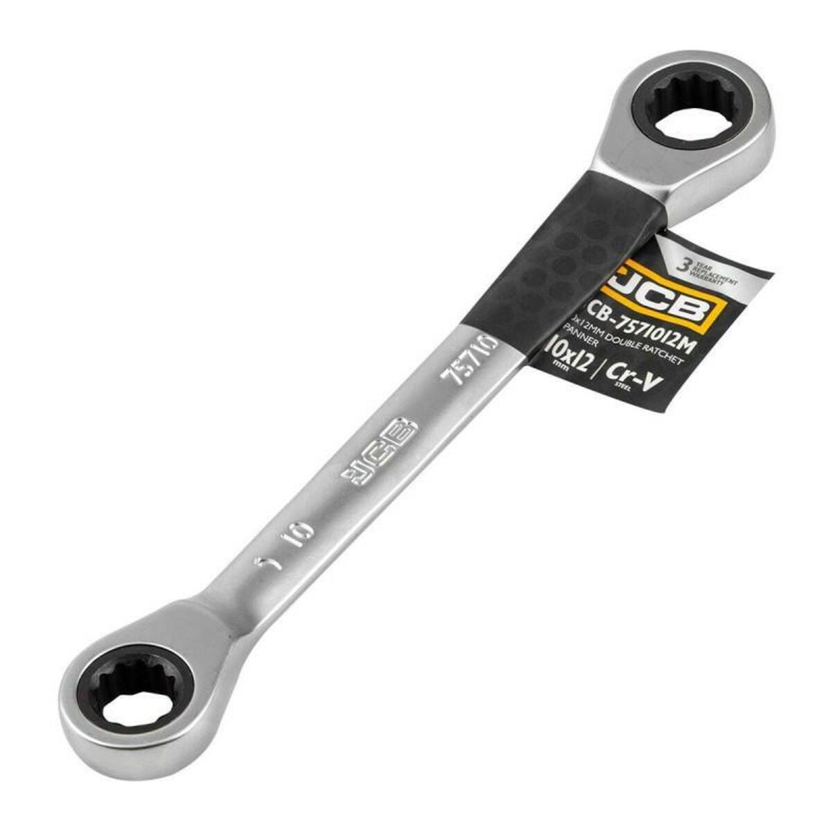 Cheie inelara cu clichet 10x12mm JCB TOOLS JCB-7571012M Cheie inelara cu clichet 10x12mm JCB TOOLS JCB-7571012M