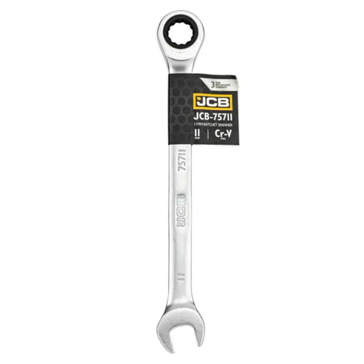 Cheie combinata cu clichet 11mm profesionala JCB TOOLS 75711