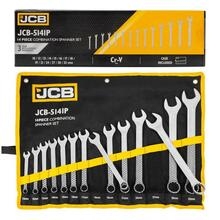 Set chei combinate profesionale 10-32mm JCB TOOLS JCB-5141P (14 piese)  Set chei combinate profesionale 10-32mm JCB TOOLS JCB-5141P (14 piese)