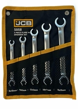 Chei inelare pentru conducte 8 - 19mm  (5 piese) JCB TOOLS JCB-5058 Chei inelare pentru conducte 8 - 19mm  (5 piese) JCB TOOLS JCB-5058