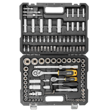 Trusa de scule 1/4"- 1/2" 108 piese  JCB Tools JCB-41082-5 Trusa de scule 1/4"- 1/2" 108 piese  JCB Tools JCB-41082-5