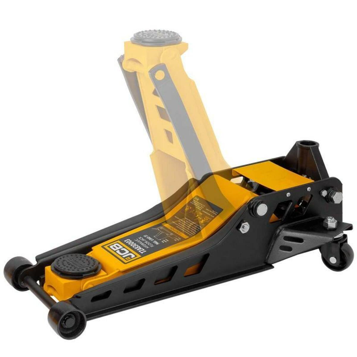 Cric crocodil hidraulic profesional 3 tone cu garda joasa 75-508mm JCB Tools JCB-TZA830003