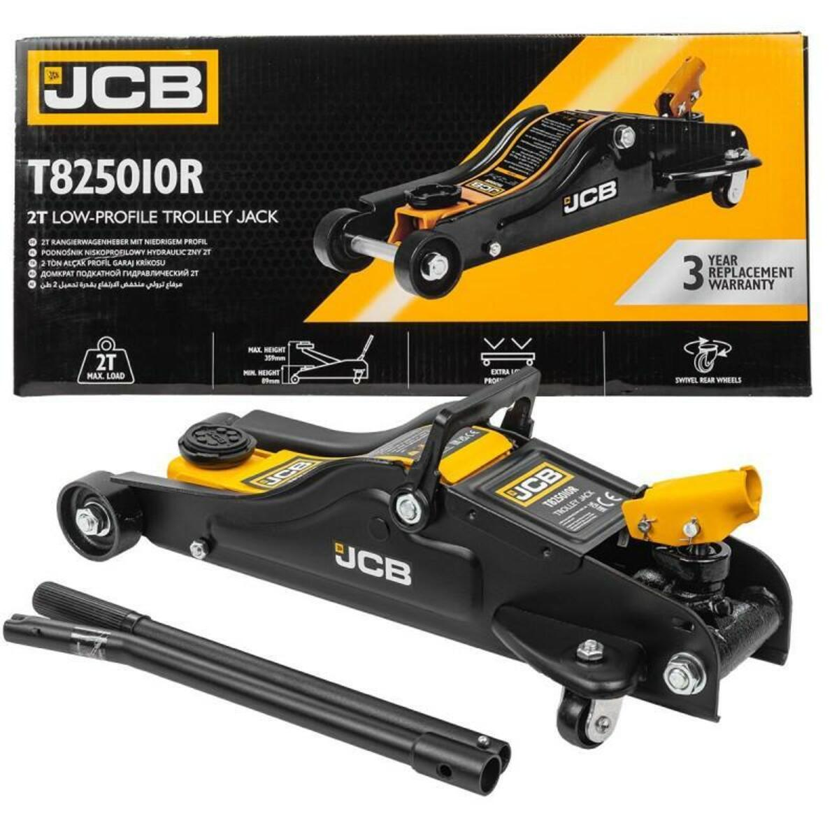 Cric crocodil hidraulic 2 tone hobby 89-359mm JCB Tools JCB-T825010R