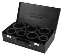 Set tubulare de impact 1" 46 - 75mm JCB TOOLS JCB-8071-5MPB Set tubulare de impact 1" 46 - 75mm JCB TOOLS JCB-8071-5MPB