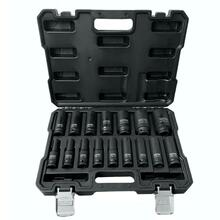 Set tubulare lungi de impact profesionale 1/2" 10 - 32mm JCB Tools JCB-4169-5MPB