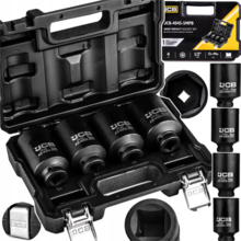 Trusa chei tubulare de impact lungi 1/2" in 6 colturi 34 - 41mm JCB TOOLS JCB-4045-5MPB Trusa chei tubulare de impact lungi 1/2" in 6 colturi 34 - 41mm JCB TOOLS JCB-4045-5MPB