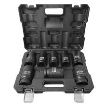 Set tubulare lungi de impact profesionale 1" 22 - 41mm JCB Tools JCB-8081-5MPB Set tubulare lungi de impact profesionale 1" 22 - 41mm JCB Tools JCB-8081-5MPB