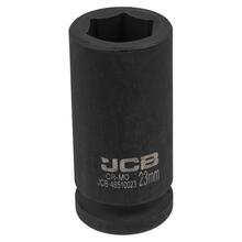 Tubulara de impact lunga 3/4”- 23mm in 6 colturi JCB Tools JCB-46510023 Tubulara de impact lunga 3/4”- 23mm in 6 colturi JCB Tools JCB-46510023