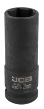 Tubulara de impact lunga profesionala 1/2" - 21mm in 6 colturi JCB Tools JCB-4458521 Tubulara de impact lunga profesionala 1/2" - 21mm in 6 colturi JCB Tools JCB-4458521
