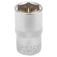 Cheie tubulara scurta 1/2" - 16mm in 6 colturi JCB TOOLS  JCB-54516