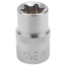 Tubulara din Crom-Vanadium scurta 6 colturi 1/2"- E18 JCB TOOLS JCB-54618 Tubulara din Crom-Vanadium scurta 6 colturi 1/2"- E18 JCB TOOLS JCB-54618