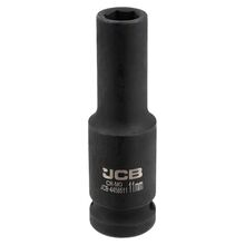 Tubulara de impact lunga 1/2"-11mm in 6 colturi JCB TOOLS JCB-4458511  Tubulara de impact lunga 1/2"-11mm in 6 colturi JCB TOOLS JCB-4458511